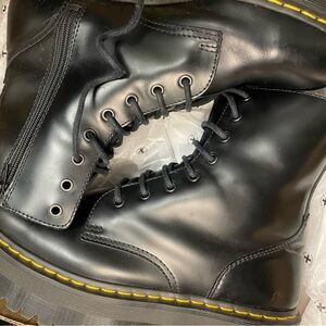 Dr. Martens Size 11 M/ 12 W. Style: Jadon
Leather.